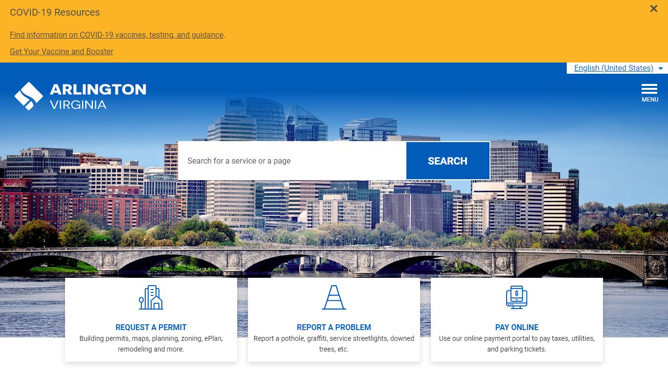 Home – Official Website of Arlington County Virginia Government